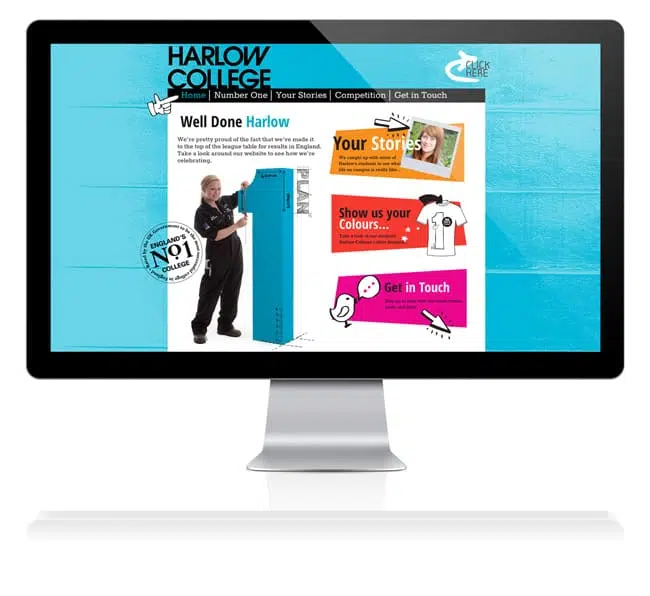 Harlow College Website