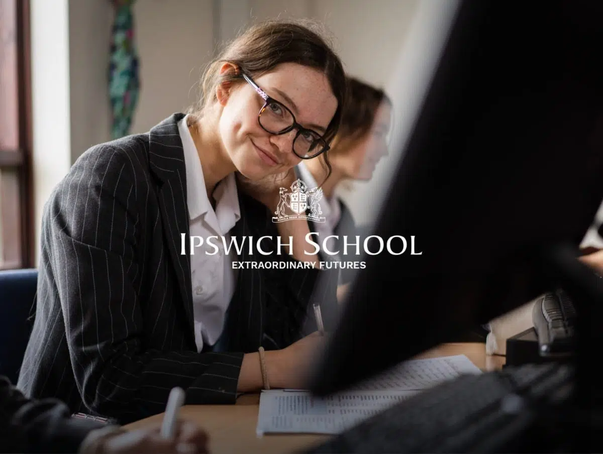 Ipswich School brand development work by Mackman