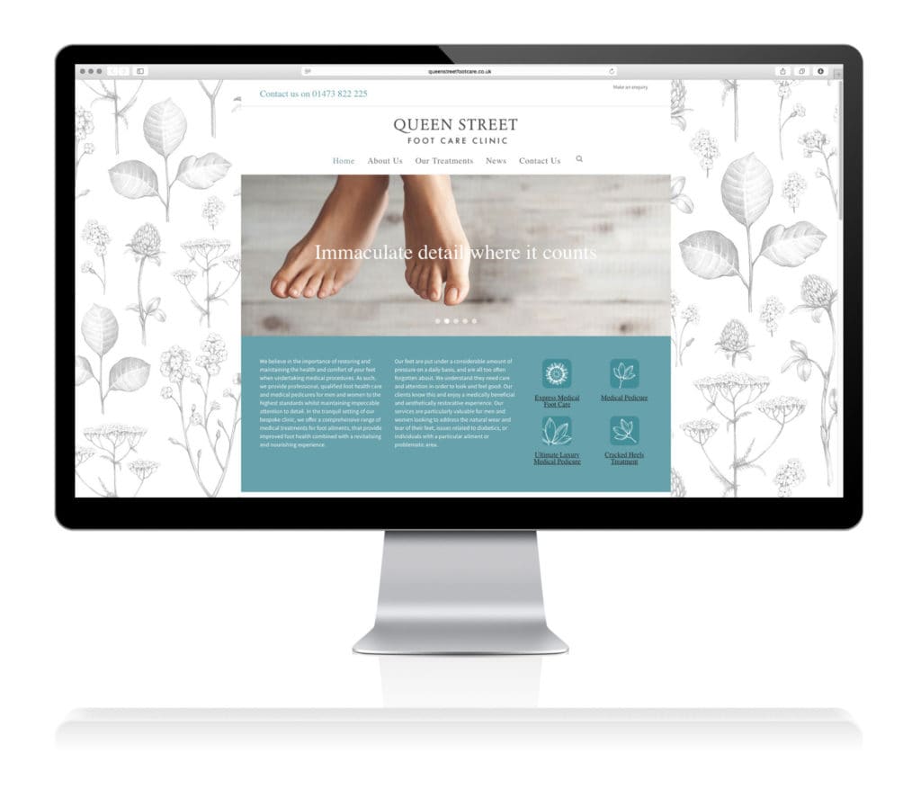 Queen Street Foot Clinic Website