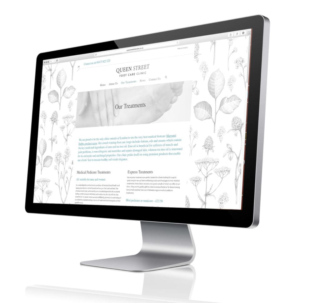 Queen Street Foot Clinic Website