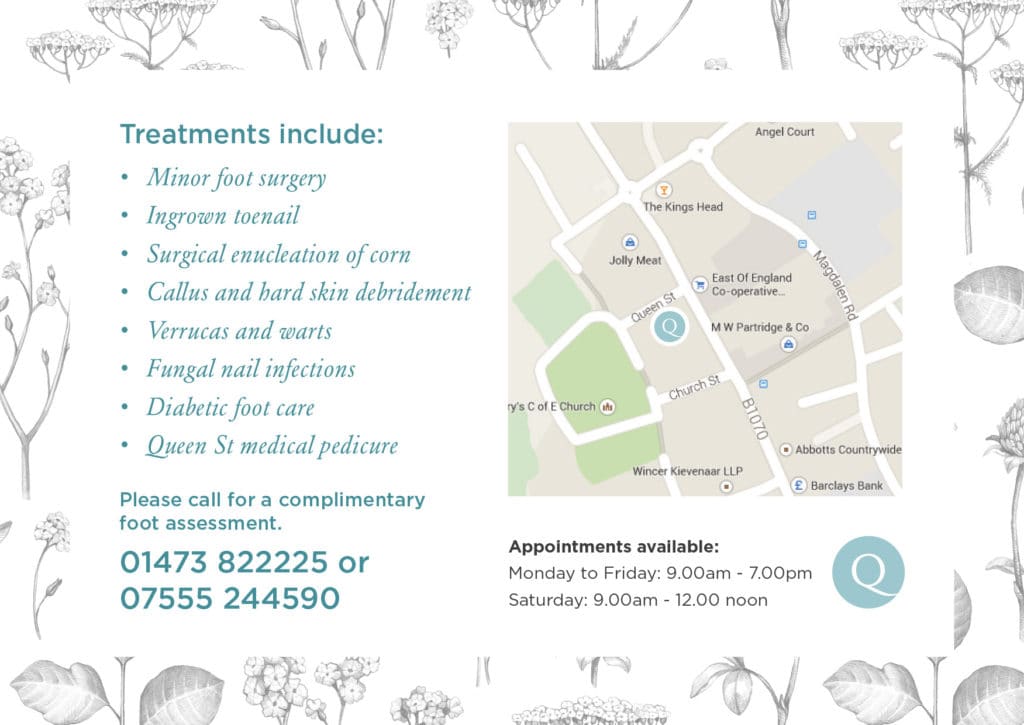 Queen Street Foot Clinic location