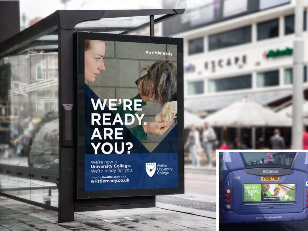 Writtle University College - We're Ready. Are you? Poster