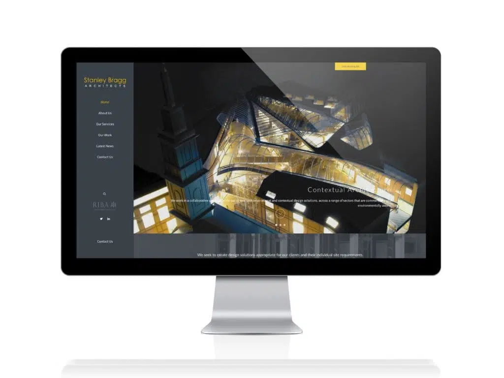 Stanley Bragg Architects Website Redesign