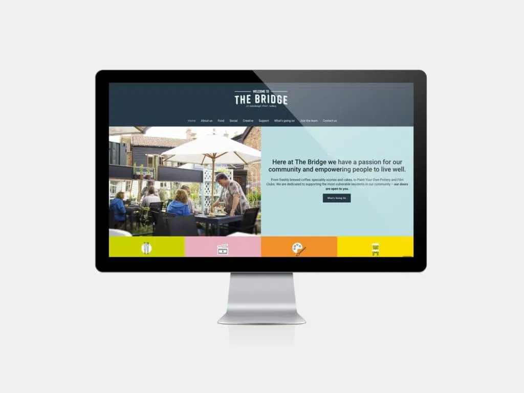The Bridge Cafe Website Redesign
