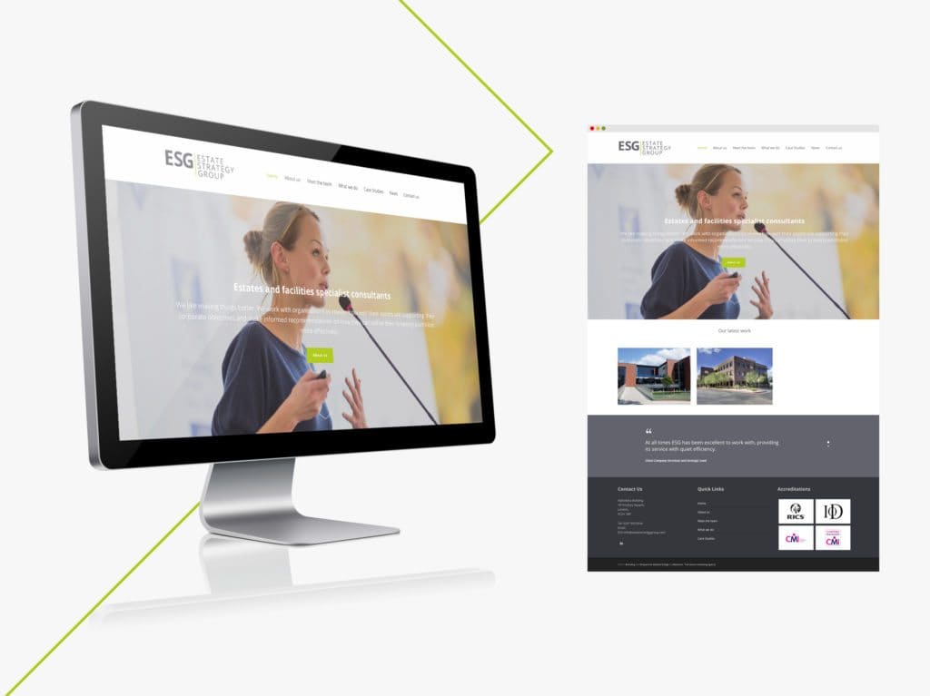 Estate Strategy Group Website Design