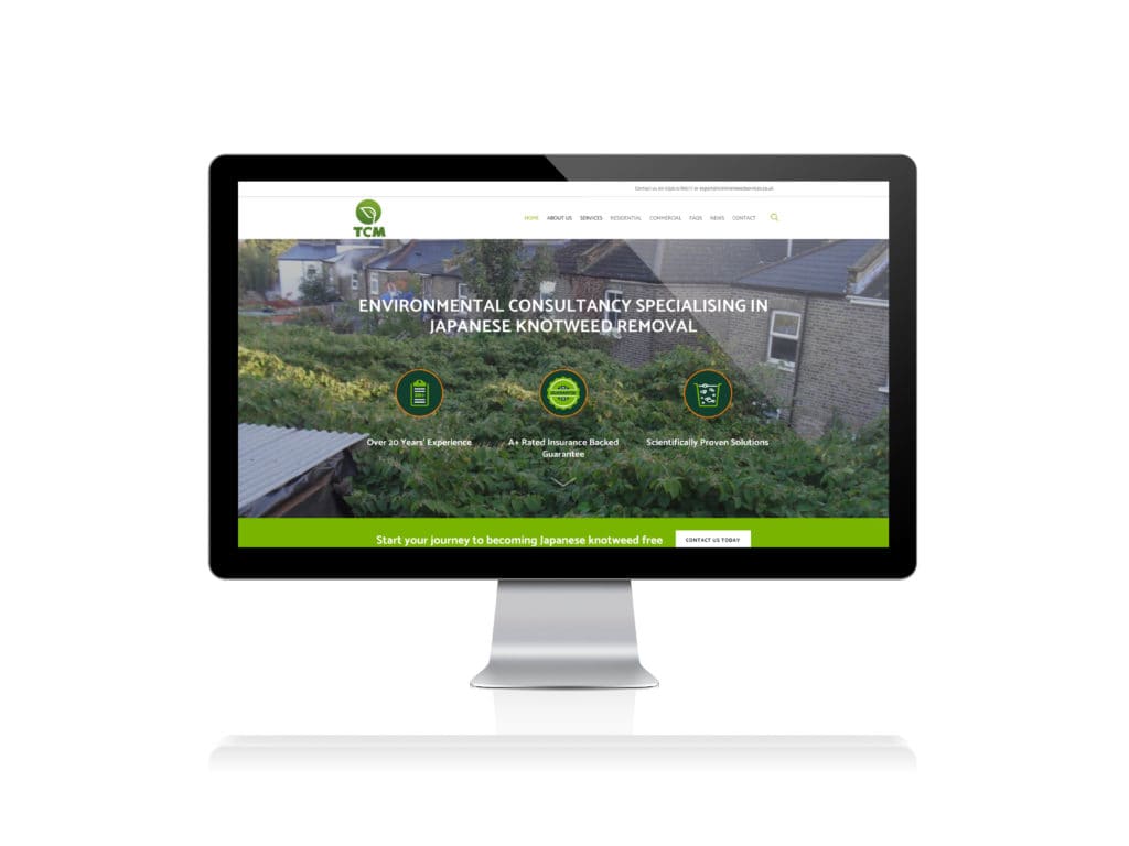 TCM - Website redesign and build - Mackman