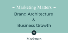 Marketing Matters - Brand Architecture and Business Growth