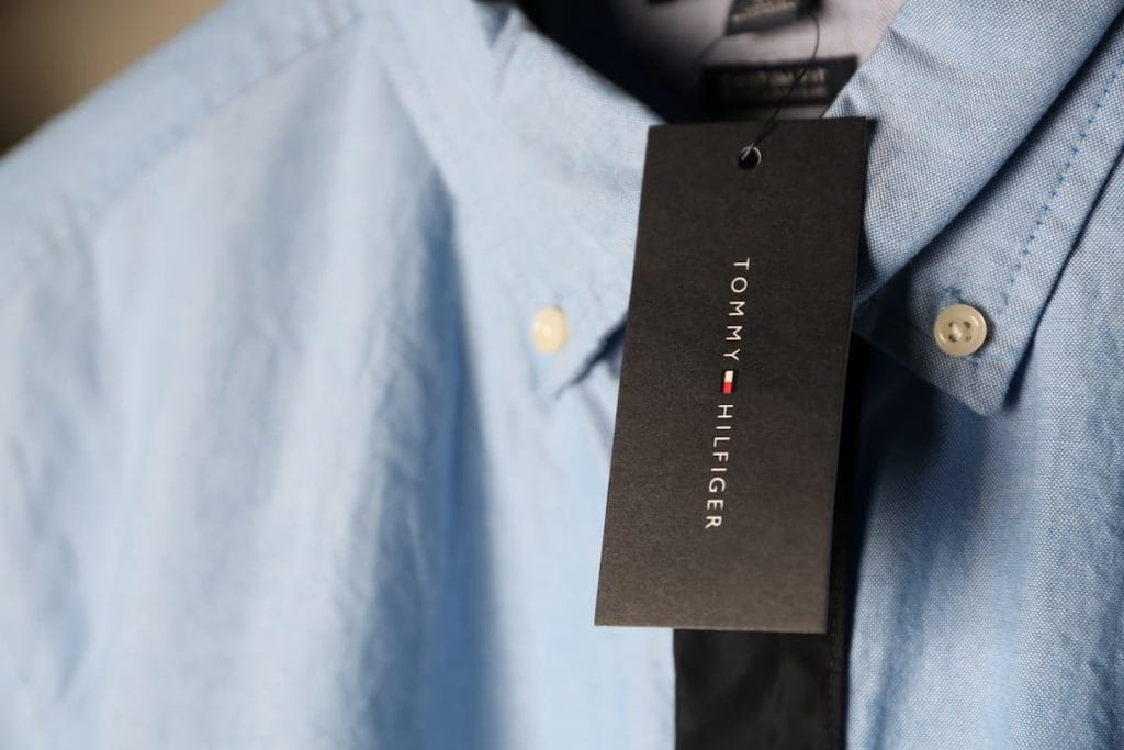 Tommy Hilfiger Shirt Label