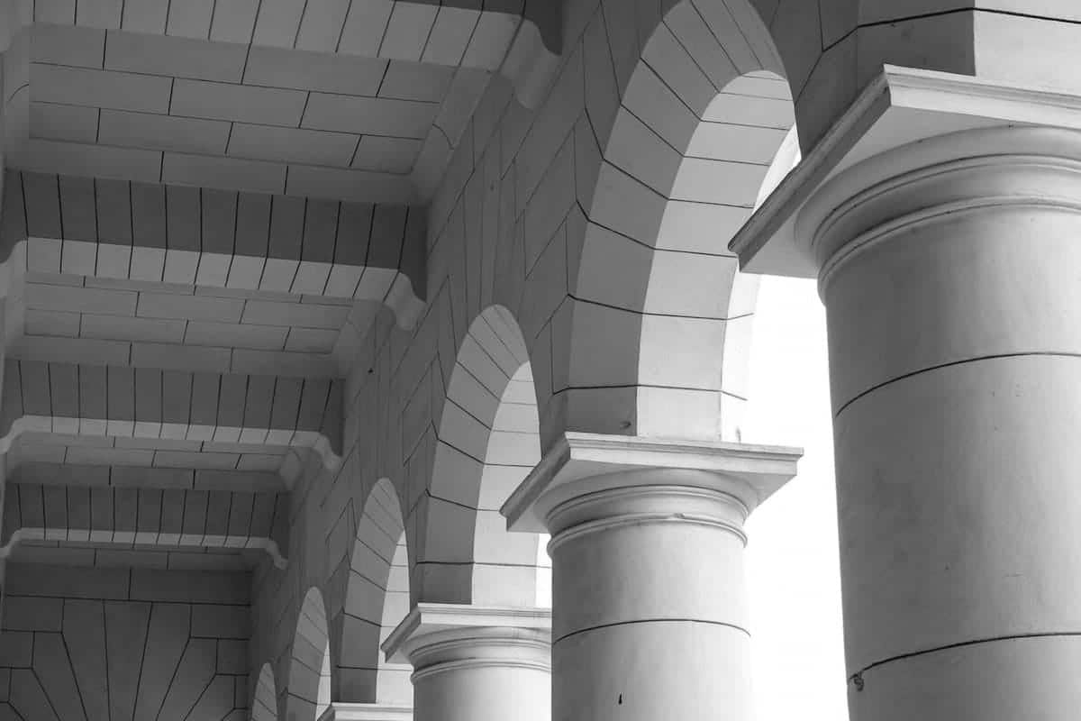 Pillars and arches