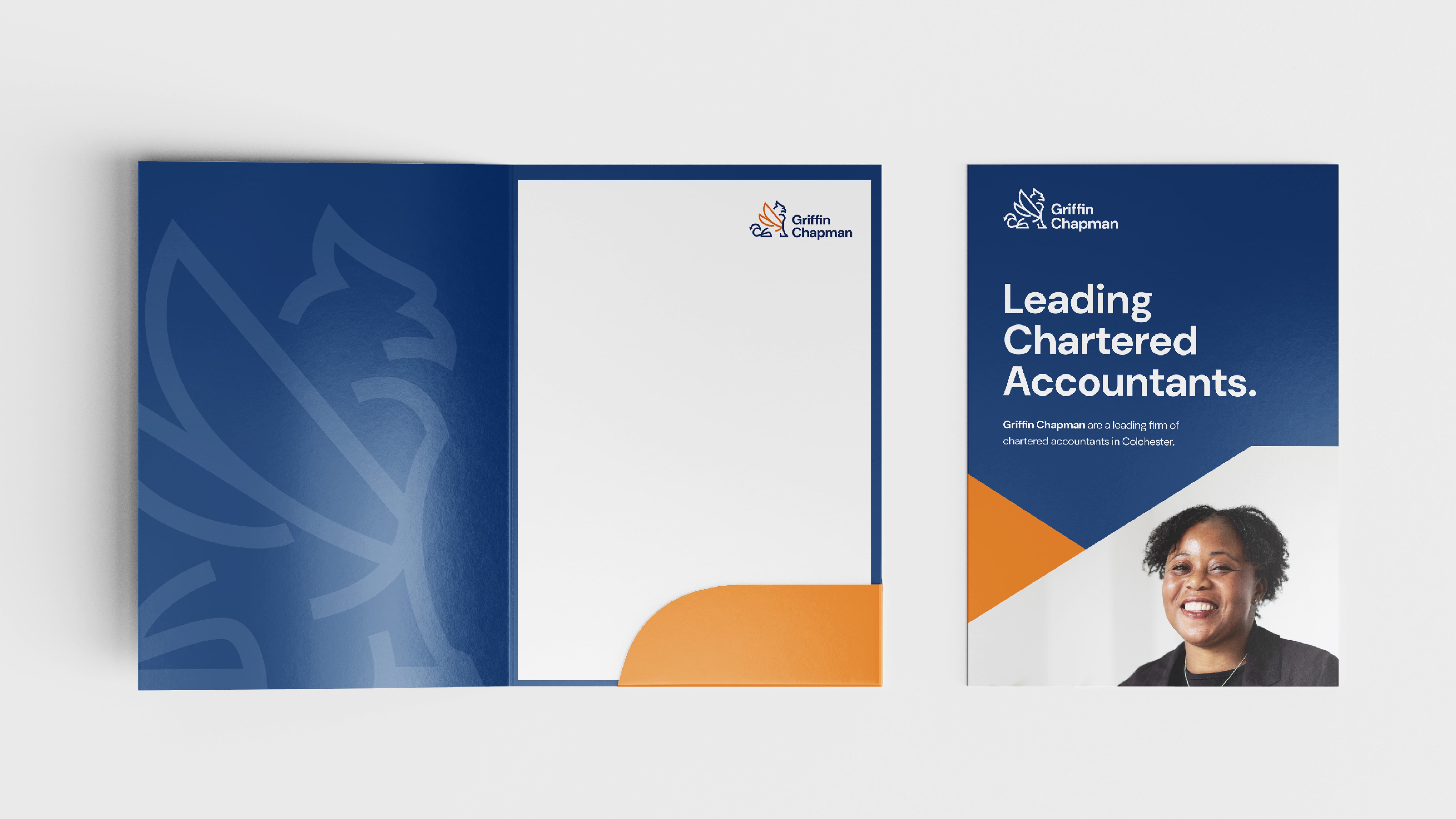Griffin Chapman Document Template | Financial Services Rebrand