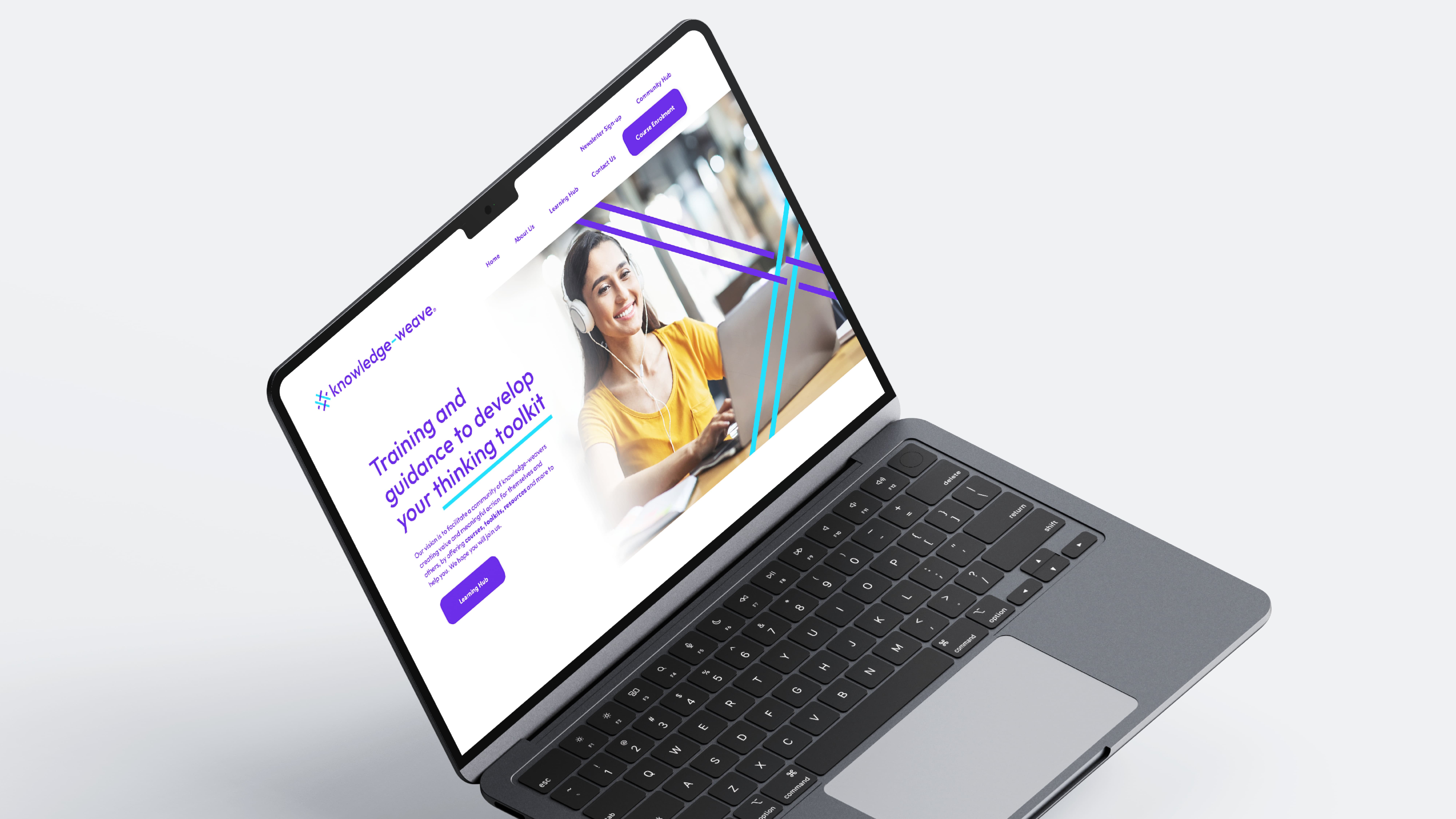 Knowledge-weave Website Design
