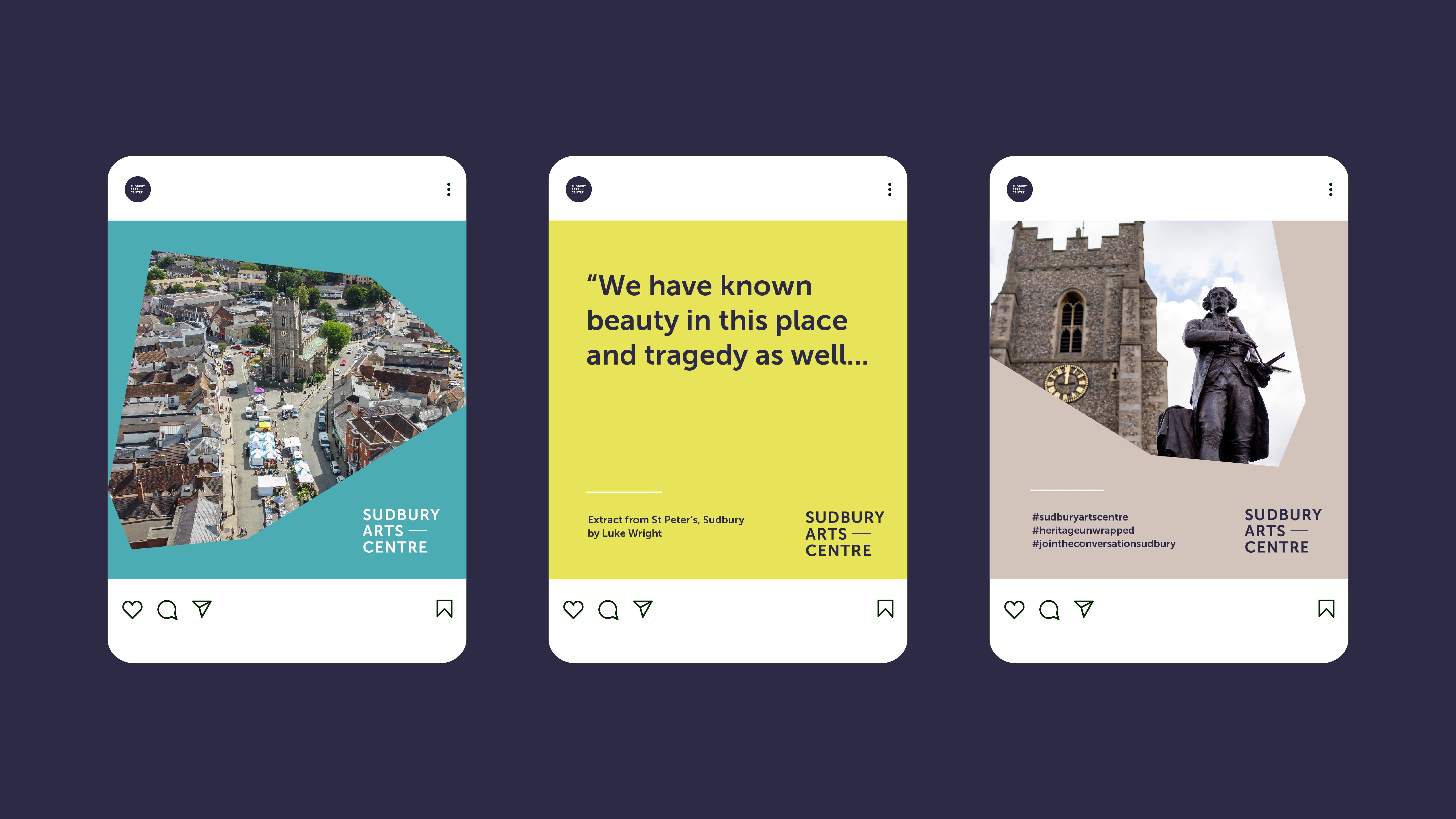 Branded Templates 2 Sudbury Arts Centre. Case Study Visuals2