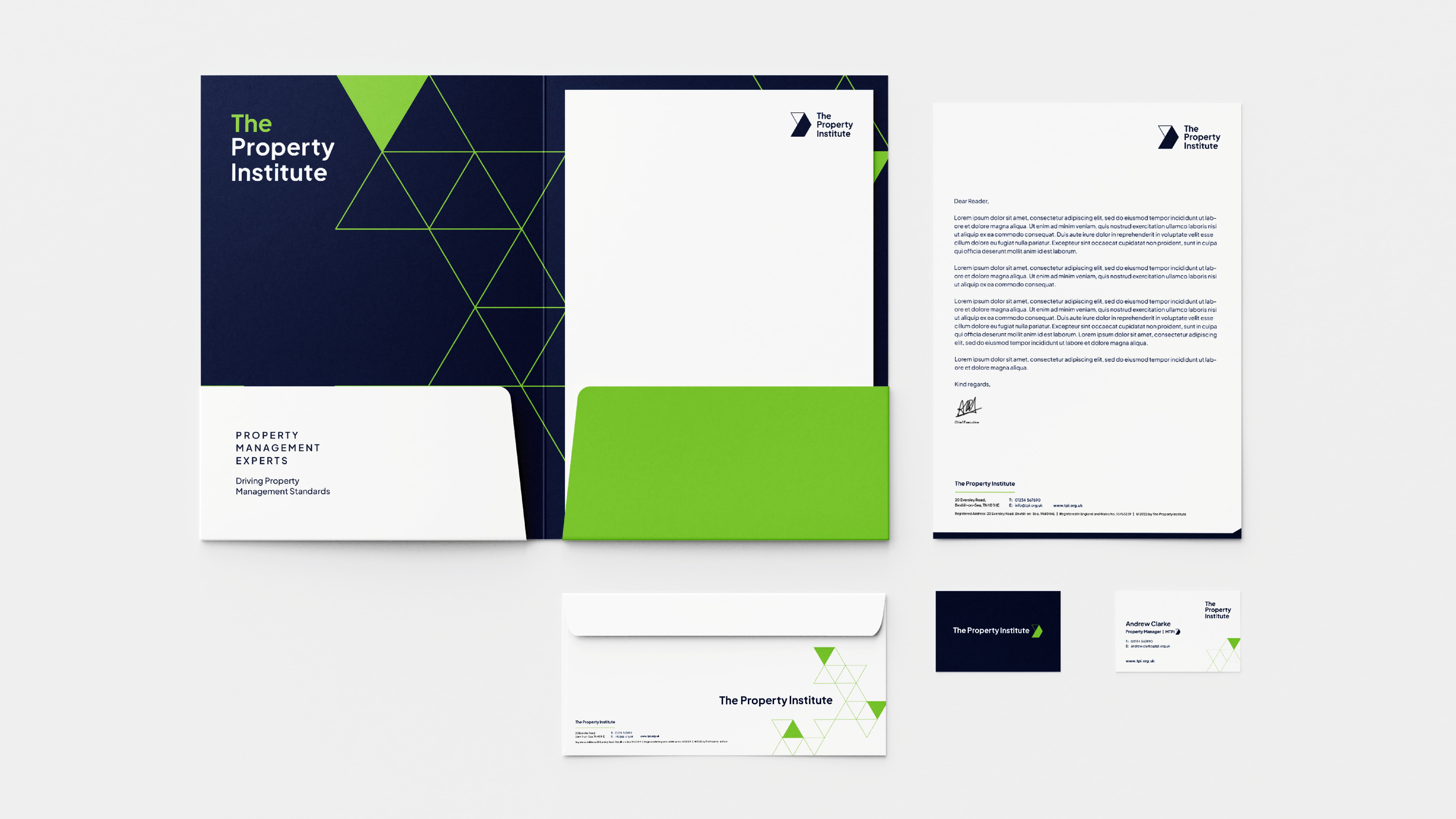 Corporate Stationery Design 3 The Property Institute Case Study Visuals12