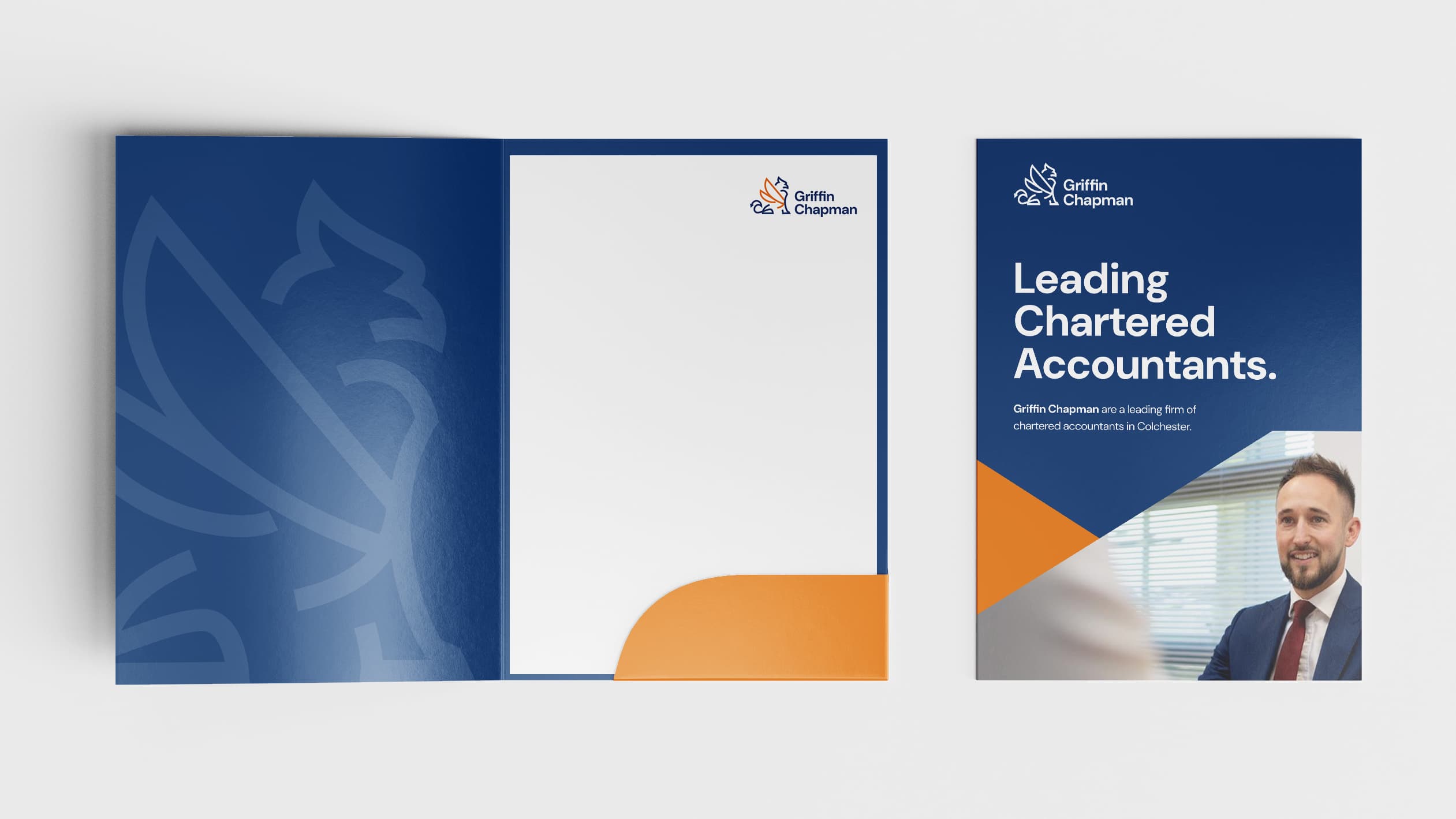 Griffin Chapman Document Template | Financial Services Rebrand