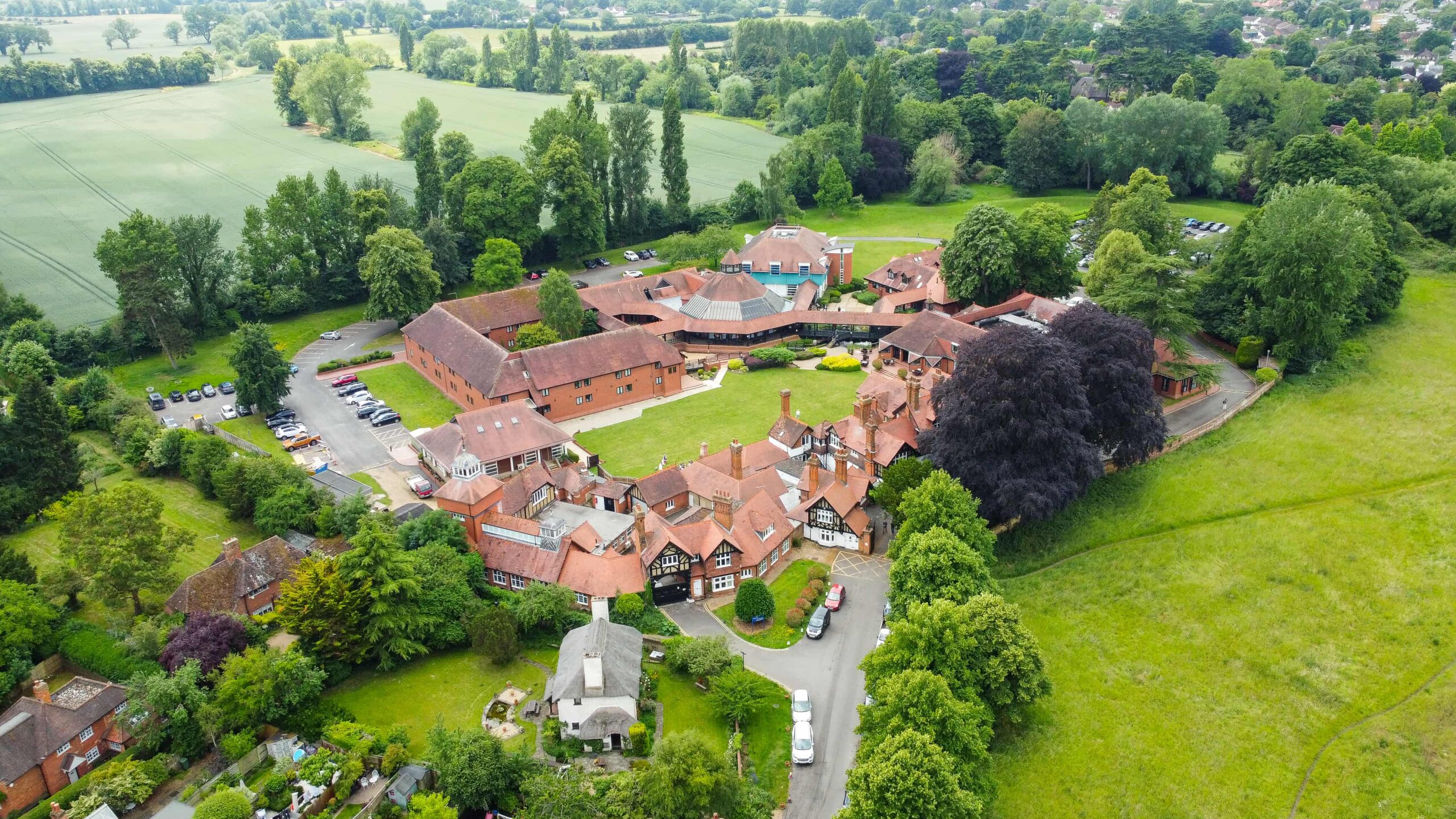 Moor Hall | CIM Website Drone Photography | Website Photography Services