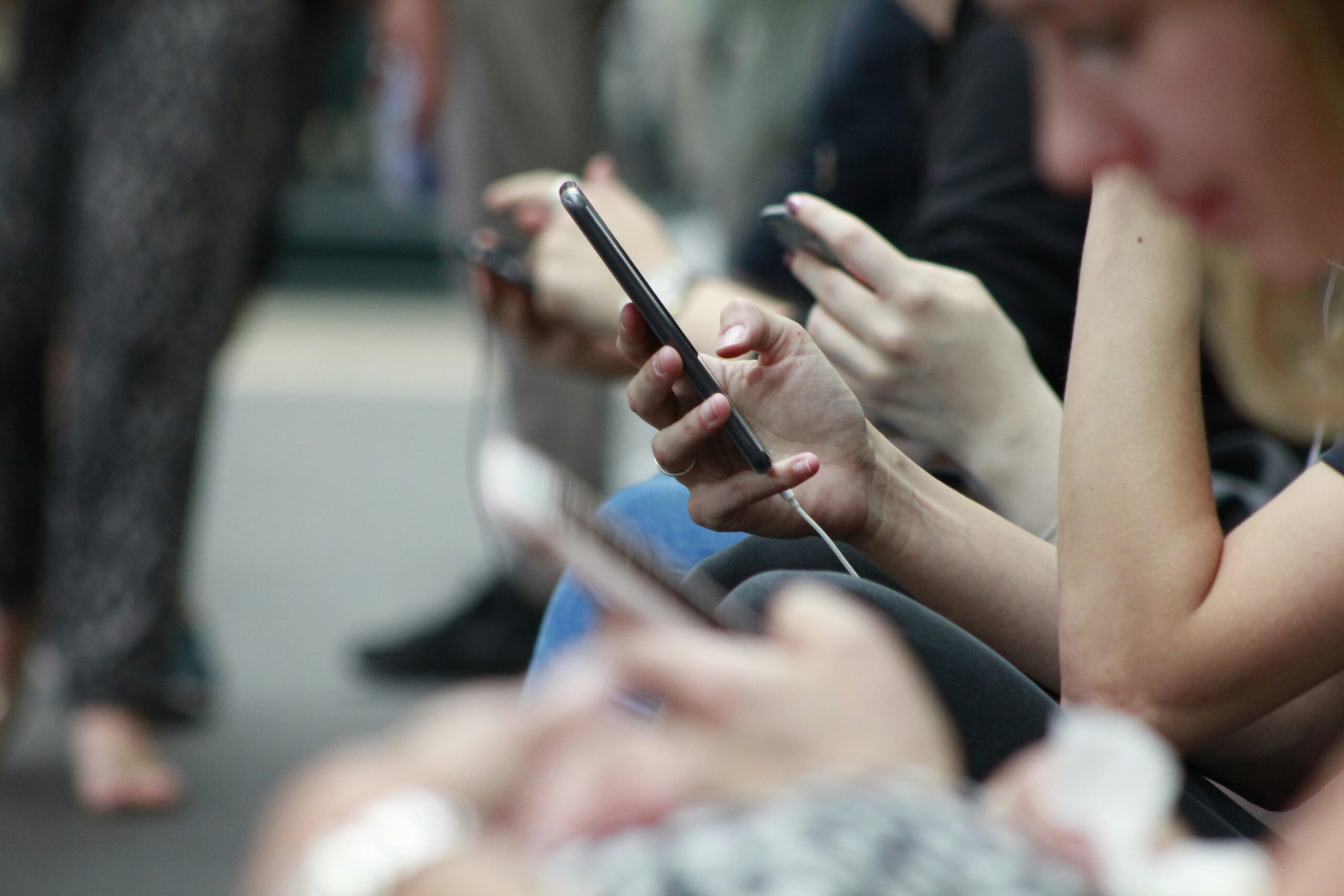 People Browsing On Mobile Devices | Hamburger Menu UX Design