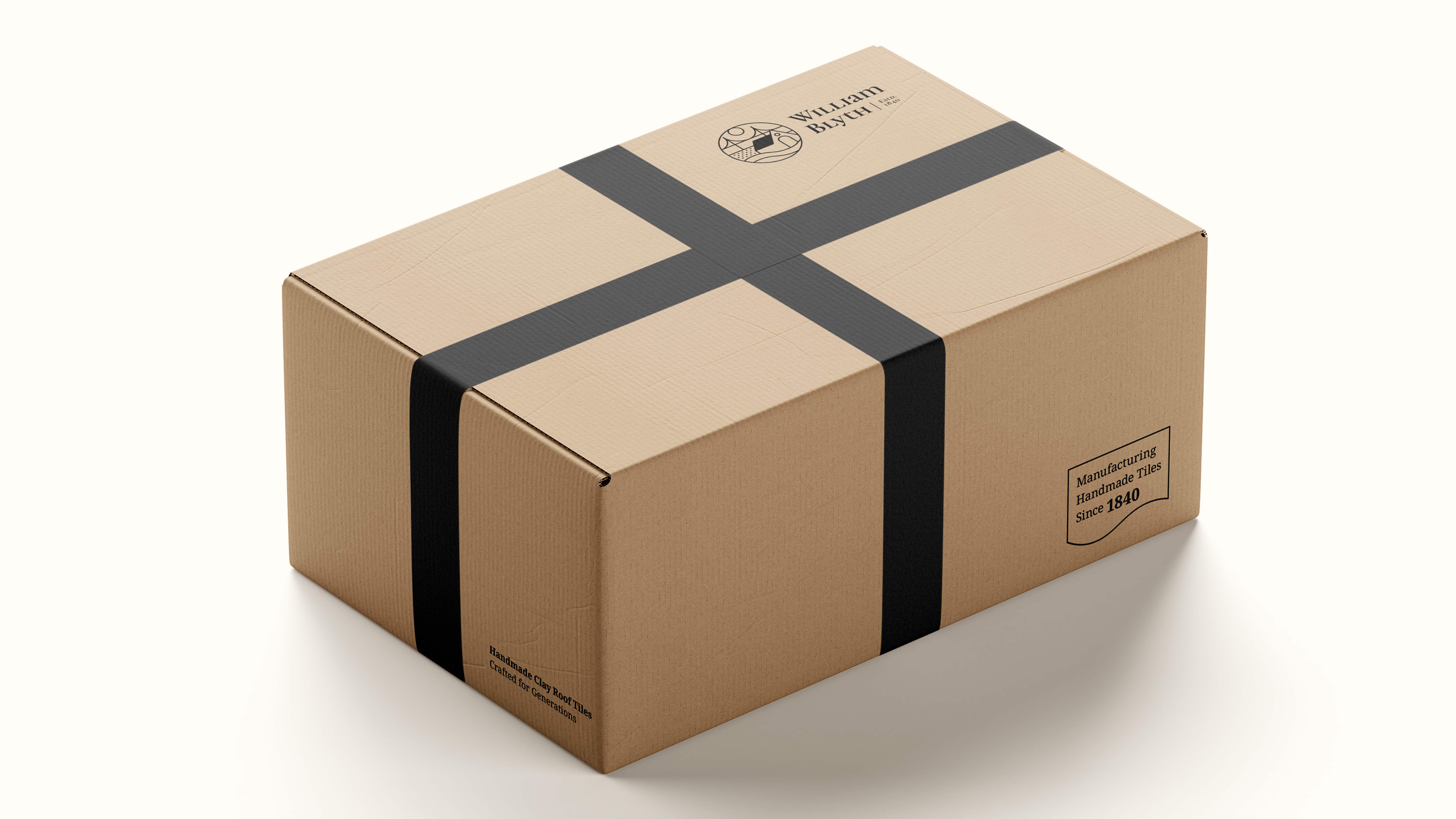 William Blyth Brand & Website Refresh 18 William Blyth Roof Tile Packaging