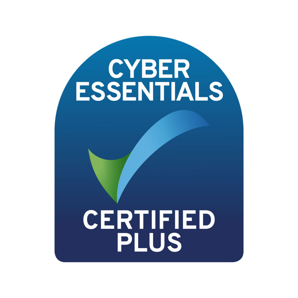 Cyber Essentials Plus: Strengthening the Safeguards Behind Our Digital Work 2 Cyber Essentials Plus Certification Logo | Mackman Branding & Marketing Agency